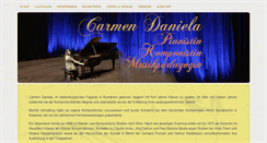 Desktop Screenshot of carmendaniela.de